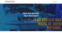 Desktop Screenshot of bateriasportal.com.br