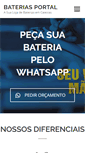 Mobile Screenshot of bateriasportal.com.br